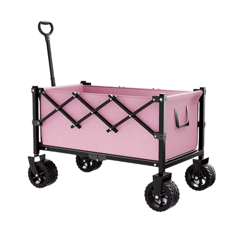 📢🔥50 % RABATT + Versandfrei ⏳🛒Zusammenklappbarer Bollerwagen｜Stahlrahmen ∙ 80 kg Traglast
