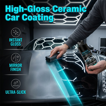 🚗 JETZT 50 % RABATT! 💧 Hochglänzendes, hydrophobes Nano-Keramik-Spray – Spiegelglanz & Wasserschutz – Die perfekte Autopflege ✨