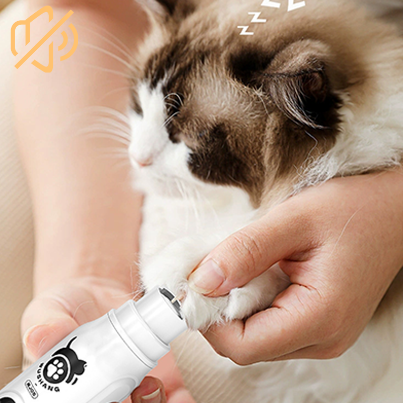 🔥🎁 2+1 GRATIS!!🥳 💞 50K+ VERKAUFT! ⚡🐾Elektrische Krallenfeile für Hunde und Katzen mit LED-Batteriestandsanzeige, schonendes Nagelschleifen