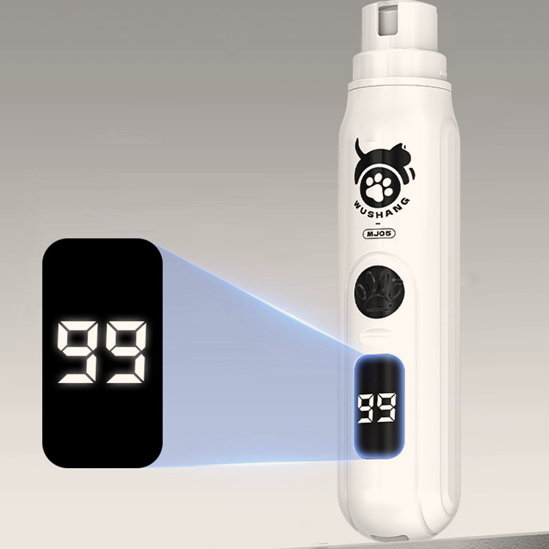 🔥🎁 2+1 GRATIS!!🥳 💞 50K+ VERKAUFT! ⚡🐾Elektrische Krallenfeile für Hunde und Katzen mit LED-Batteriestandsanzeige, schonendes Nagelschleifen