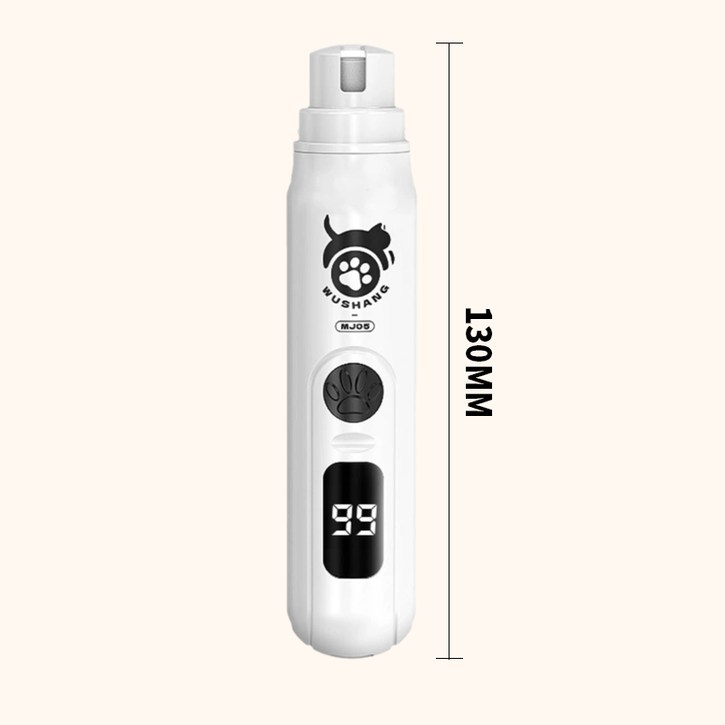 🔥🎁 2+1 GRATIS!!🥳 💞 50K+ VERKAUFT! ⚡🐾Elektrische Krallenfeile für Hunde und Katzen mit LED-Batteriestandsanzeige, schonendes Nagelschleifen