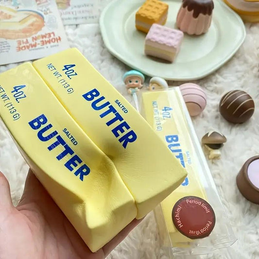 💞 50K+ VERKAUFT! ⚡🧈💛 Süchtig machende Haptik – Butter Stick mit ultra-weichem, langsam zurückfederndem Stressabbau!