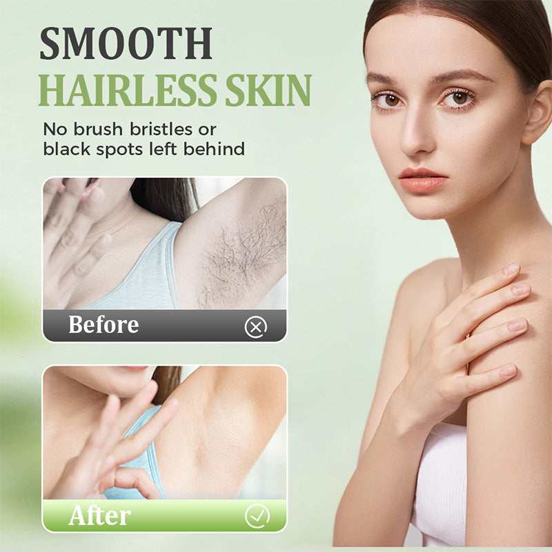 📢📢 LIMITIERT: 50% RABATT ⏰✨Sanftes und hautfreundliches Haarentfernungsset (Haarentfernungscreme + Rasierer) | Zeitlich begrenztes Angebot 🎁