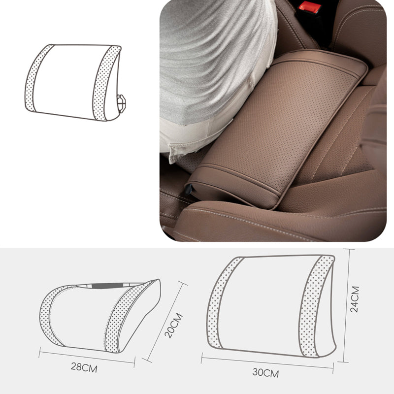 📢📢 50 % Rabatt!! 🚗💤Ergonomisches Kopfstützen- und Lendenwirbelstützen-Set für Autositze