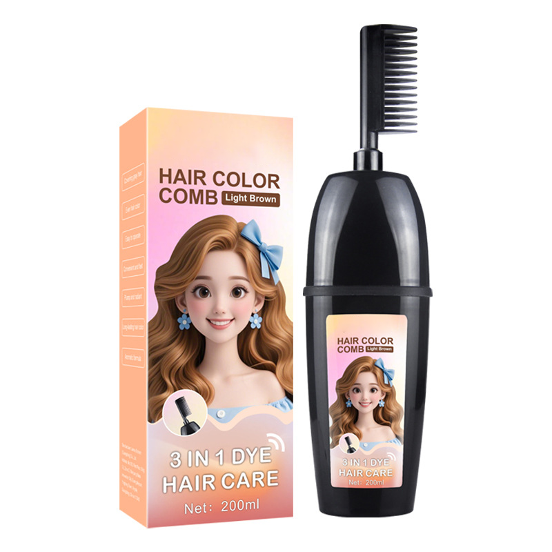 🎁 2+1 GRATIS!! 💇‍♀️ 3-in-1 Haarfarbenkamm | Färben, Mischen & Auftragen in einem Schritt – Einfache Anwendung zu Hause