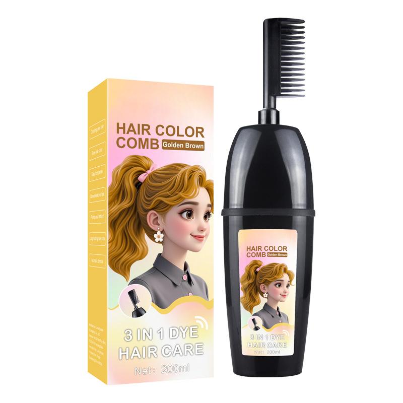🎁 2+1 GRATIS!! 💇‍♀️ 3-in-1 Haarfarbenkamm | Färben, Mischen & Auftragen in einem Schritt – Einfache Anwendung zu Hause