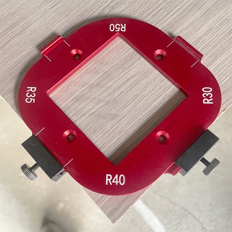 📢📢50 % Rabatt!! ⏰📐 4-in-1 Winkelschablone – Federpositionierer | Für die Holz- und Metallbearbeitung 🔩🛠️