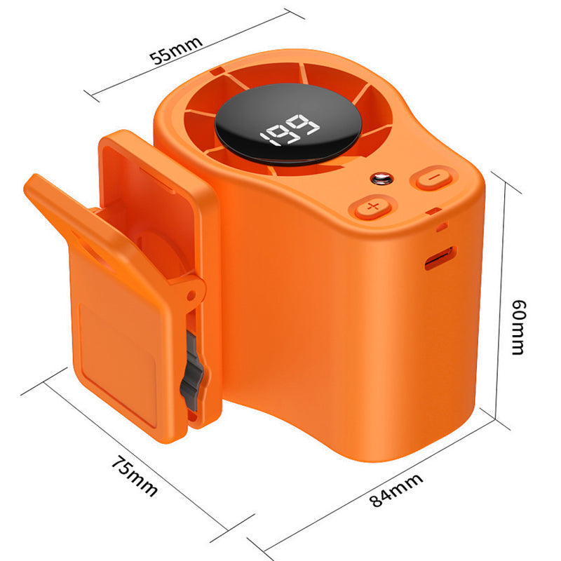 🏆 Letzter Tag: Nur ab 10,99 € pro Stück!⏰ Freihändiger, persönlicher Ventilator mit LED-Anzeige