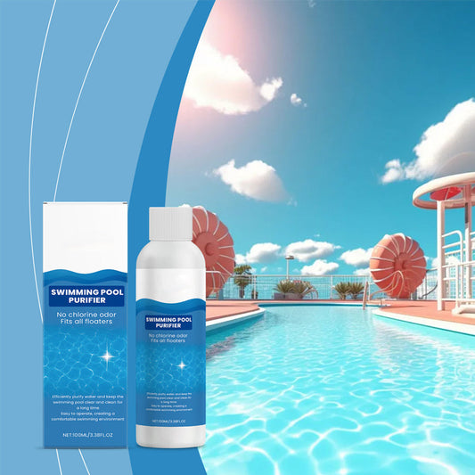 💧1+1 GRATIS🌊 pH-neutraler Klarspüler – Schluss mit grünem Wasser! – Einfache Dosierung, kein Chlorgeruch & weniger Reinigungsaufwand für natürlich reines Badevergnügen ✨