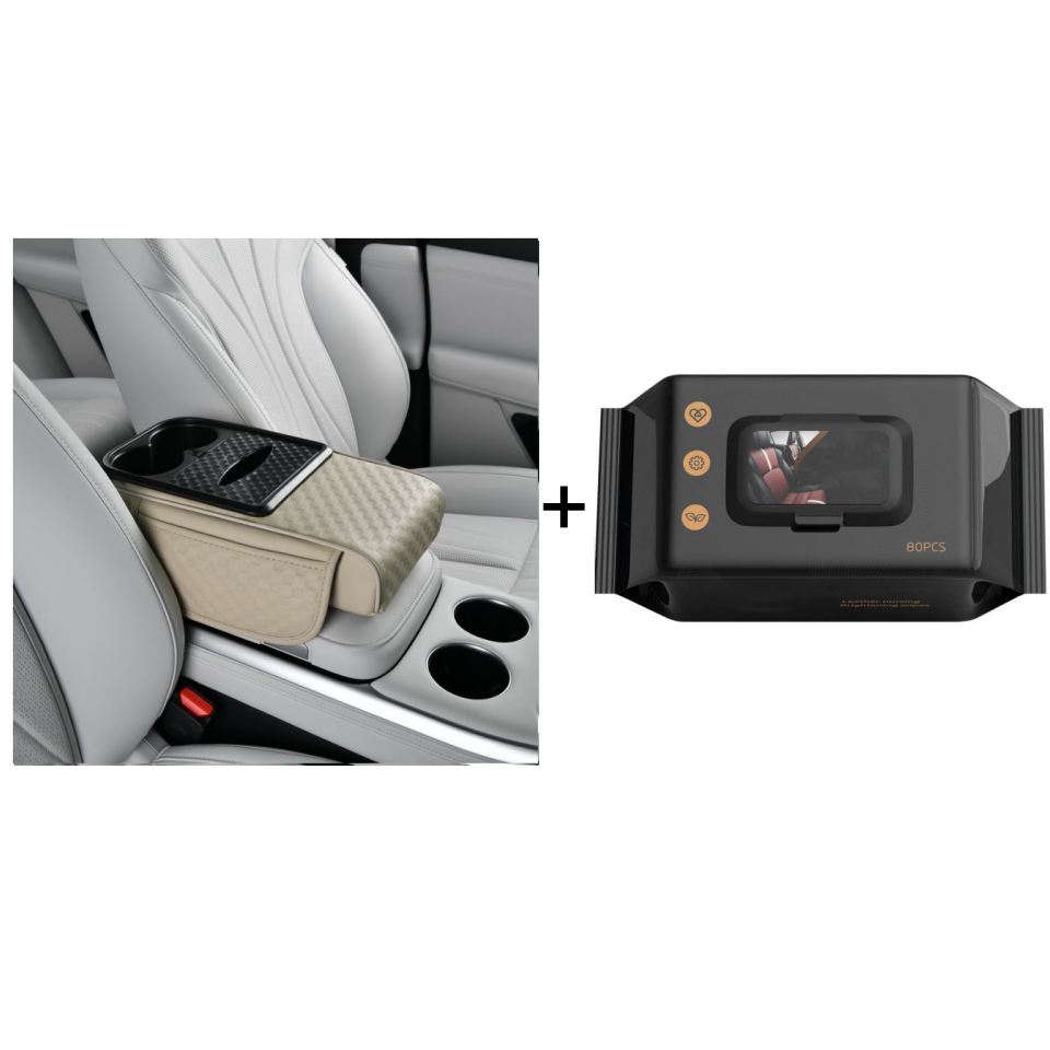 🔥 NEUHEIT 2026! Auto-Armlehnen-Organizer mit Getränkehalter 🚗✨
