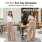 🔥🔥 2026 NEU 🥳🌸 Damen-Freizeithose mit hohem Bund und weitem Bein