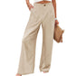 🔥🔥 2026 NEU 🥳🌸 Damen-Freizeithose mit hohem Bund und weitem Bein