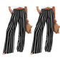 🔥🔥 2026 NEU 🥳🌸 Damen-Freizeithose mit hohem Bund und weitem Bein