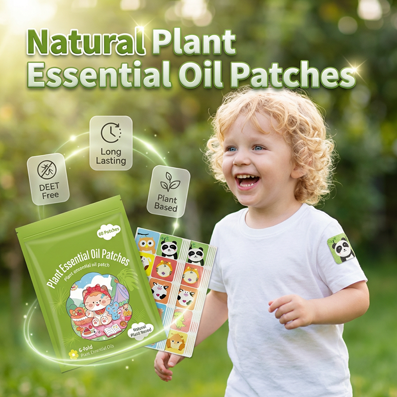 🎁 1+1 GRATIS!! 🦟🌿Mückenabwehr-Aufkleber mit natürlichen ätherischen Ölen – hautschonend, frei von Chemikalien, langanhaltender Schutz | geeignet für Erwachsene und Kinder!👨‍👩‍👧‍👦✨