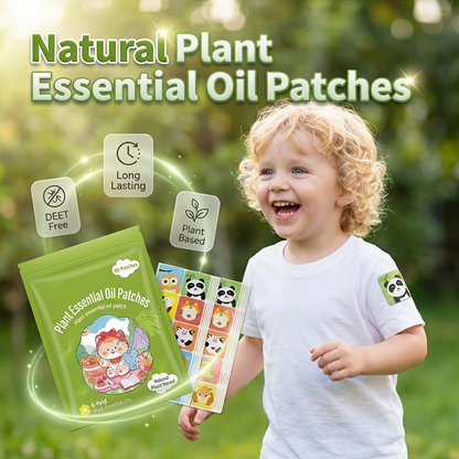🎁 1+1 GRATIS!! 🦟🌿Mückenabwehr-Aufkleber mit natürlichen ätherischen Ölen – hautschonend, frei von Chemikalien, langanhaltender Schutz | geeignet für Erwachsene und Kinder!👨‍👩‍👧‍👦✨