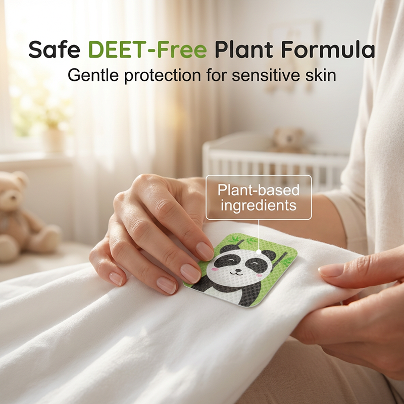 🎁 1+1 GRATIS!! 🦟🌿Mückenabwehr-Aufkleber mit natürlichen ätherischen Ölen – hautschonend, frei von Chemikalien, langanhaltender Schutz | geeignet für Erwachsene und Kinder!👨‍👩‍👧‍👦✨