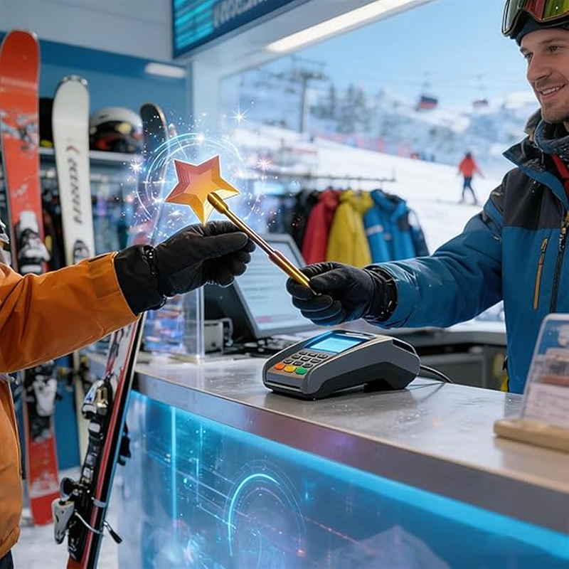 🆕✨ 2026 Neuheit 💳⚡ Kontaktloser Bezahl-Zauberstab – bewahrt Ihre Karte auf und wird zum stylischen Zahlzauberstab