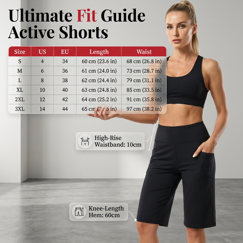 ⏰Letzter Tag im Angebot: 50 % Rabatt! 🔥👖 Damen-Yoga-Shorts mit hohem Bund und Taschen