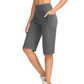 ⏰Letzter Tag im Angebot: 50 % Rabatt! 🔥👖 Damen-Yoga-Shorts mit hohem Bund und Taschen