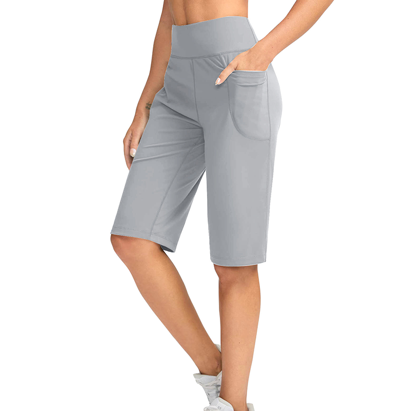 ⏰Letzter Tag im Angebot: 50 % Rabatt! 🔥👖 Damen-Yoga-Shorts mit hohem Bund und Taschen