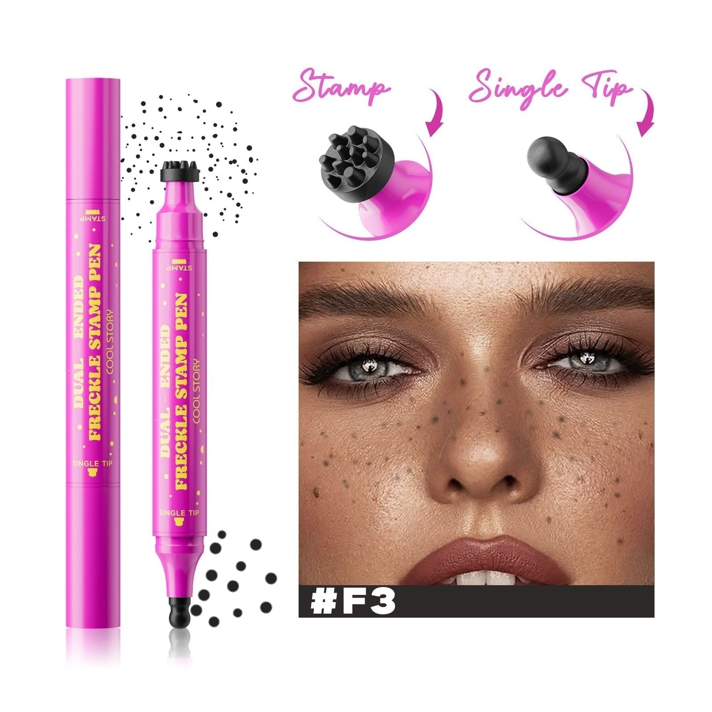 💗 LETZTER TAG – 1 KAUFEN, 1 GRATIS! 💗 Wasserfester Sommersprossen‑Stift