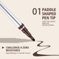 📢📢50 % Rabatt!! ⏰✍️【Eyeliner mit Schwammspitze】 – Mit nur einem Strich gelingt ein präziser Lidstrich, selbst für Ungeübte! 👁️✨
