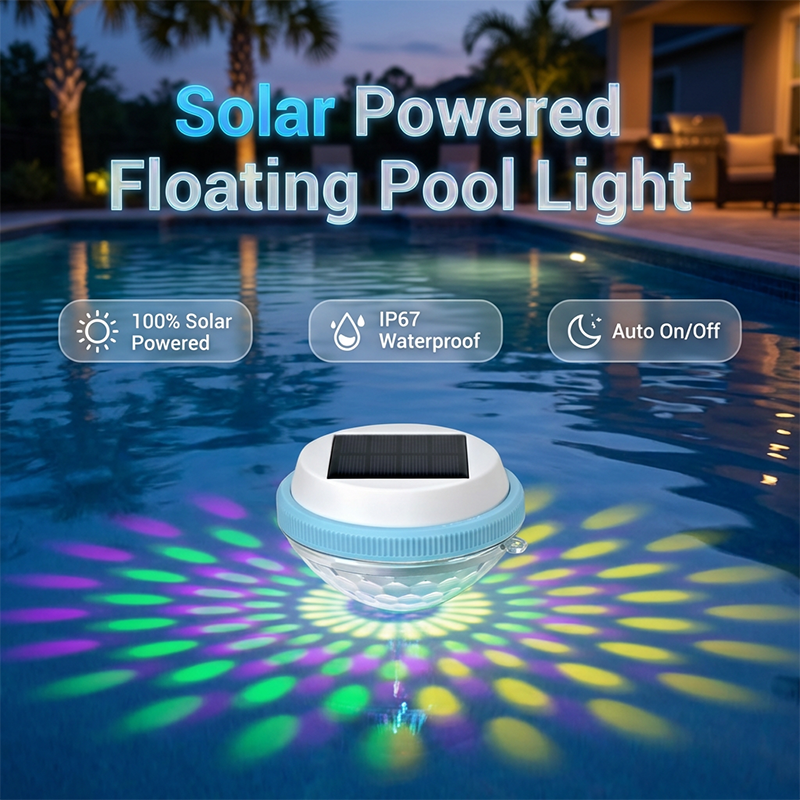 🔥🎁 2+1 GRATIS!! 💡✨Schwimmende LED-Poolleuchte mit Solarenergie🌊