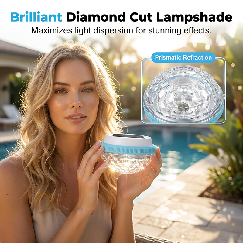 🔥🎁 2+1 GRATIS!! 💡✨Schwimmende LED-Poolleuchte mit Solarenergie🌊