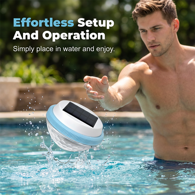 🔥🎁 2+1 GRATIS!! 💡✨Schwimmende LED-Poolleuchte mit Solarenergie🌊