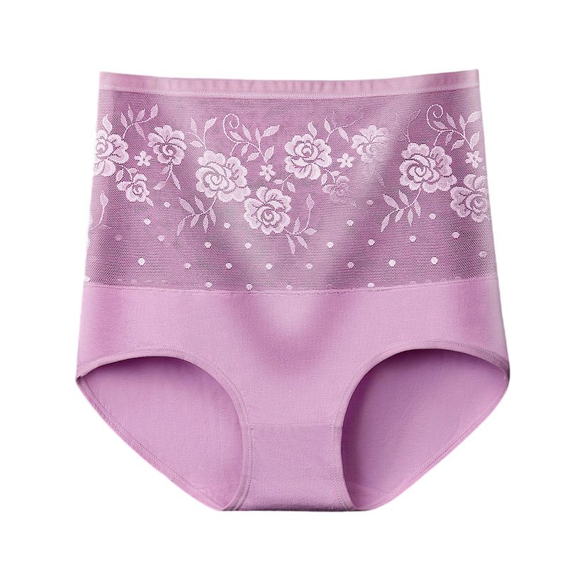🔥🎁 2+1 GRATIS!!🎨✨ Bedruckte Baumwoll-Unterwäsche für Damen💖Figurformend, bauchweg, nahtlos und atmungsaktiv 🌸