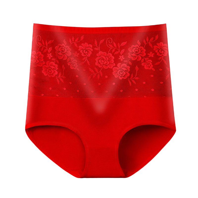 🔥🎁 2+1 GRATIS!!🎨✨ Bedruckte Baumwoll-Unterwäsche für Damen💖Figurformend, bauchweg, nahtlos und atmungsaktiv 🌸