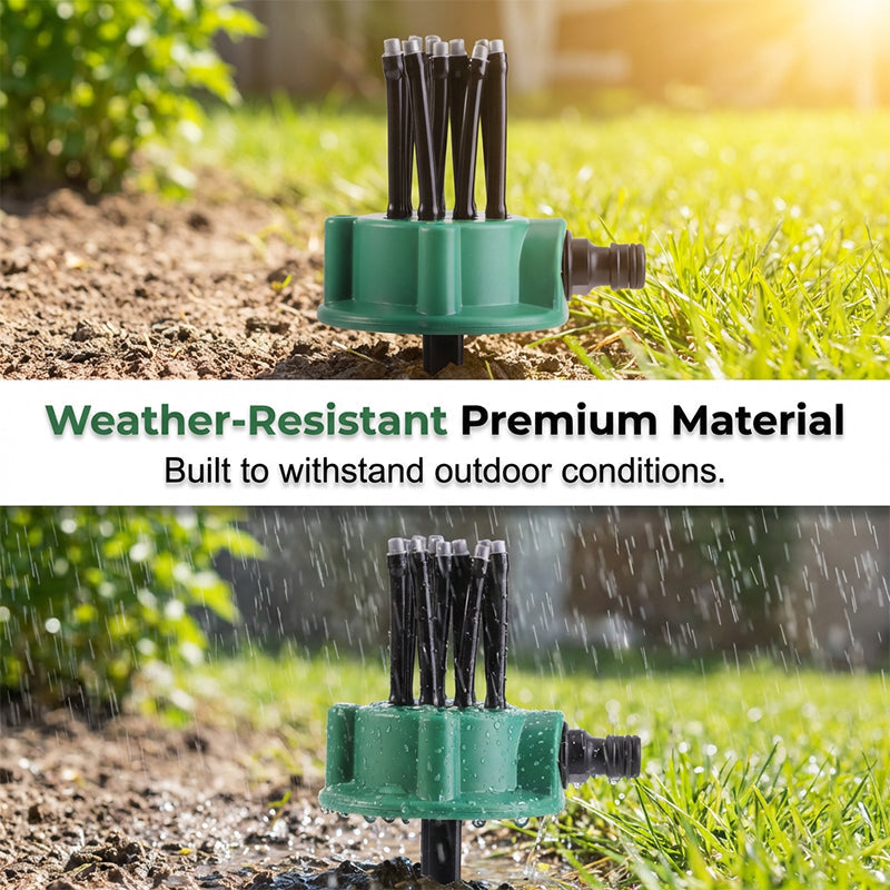 📢📢50 % Rabatt!! ⏰🎁 2+1 GRATIS!! 🌿💦Präzisions-Gartensprenger mit 360°-Abdeckung💚