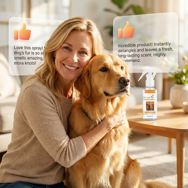 Deodorant- und Entwirrungsspray für Haustiere