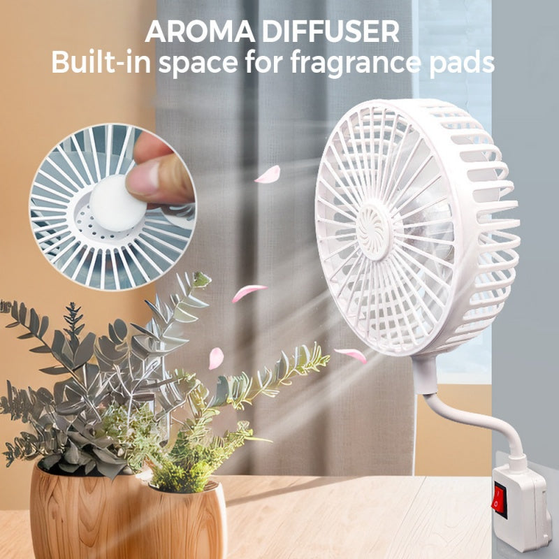 📢📢50 % Rabatt!!🔁💨 Klappbarer Mini-Ventilator mit USB-Aufladung – persönliche Kühlung für unterwegs 🚗🏖️