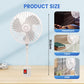 📢📢50 % Rabatt!!🔁💨 Klappbarer Mini-Ventilator mit USB-Aufladung – persönliche Kühlung für unterwegs 🚗🏖️