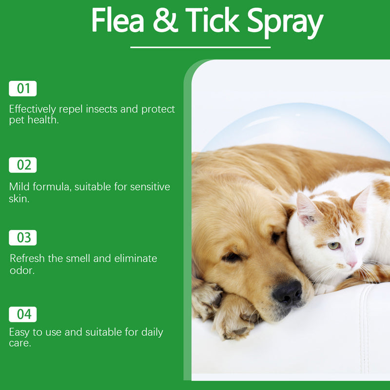 💥 2+1 GRATIS!!💥 🎁 Natürlicher Lopp- & Fästingspray 🐶🐱 schützt effektiv & schonend 🌿🐾