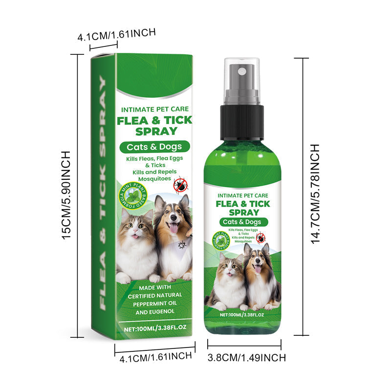 💥 2+1 GRATIS!!💥 🎁 Natürlicher Lopp- & Fästingspray 🐶🐱 schützt effektiv & schonend 🌿🐾