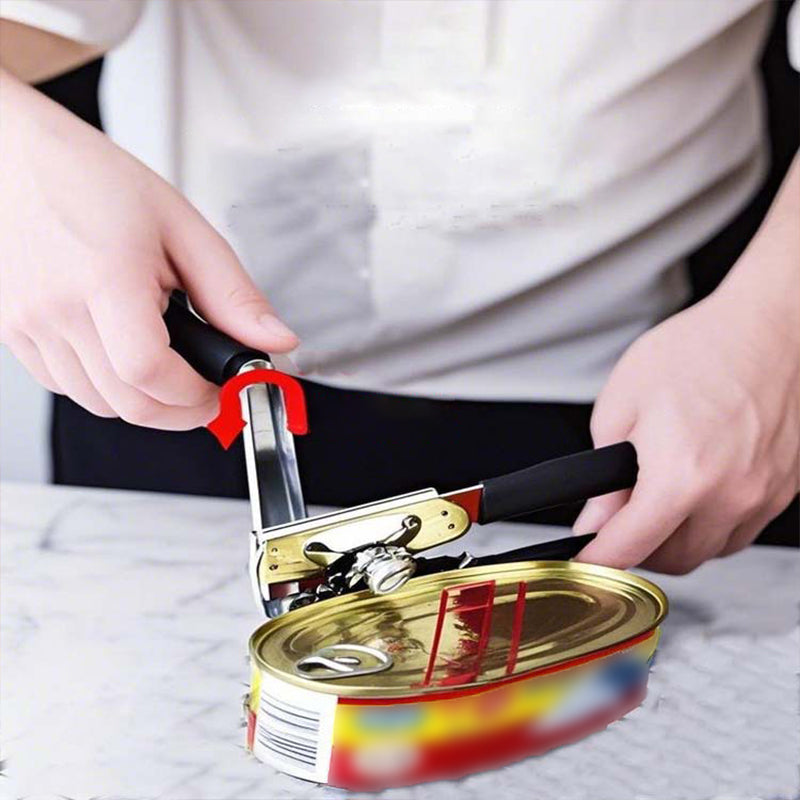 🔥Heißer Sale: 50 % Rabatt!🔥Ergonomischer manueller Dosenöffner mit 360° drehbarem Griff