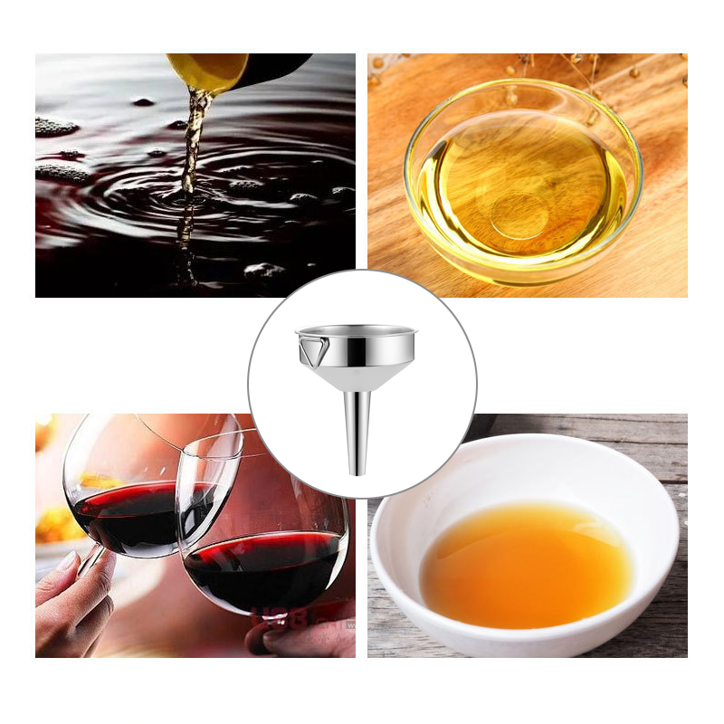 🍳 Nur für kurze Zeit: 50 % Rabatt! ✨ Küchentrichter aus Edelstahl – vielseitig einsetzbar und platzsparend 🧺