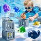 🔥🎁 2+1 GRATIS!! 🥳💞 50K+ VERKAUFT! ⚡🌊Sommer-Poolspielzeug für Kinder – Tauchtier & Käfig-Set🏊‍♂️🦀