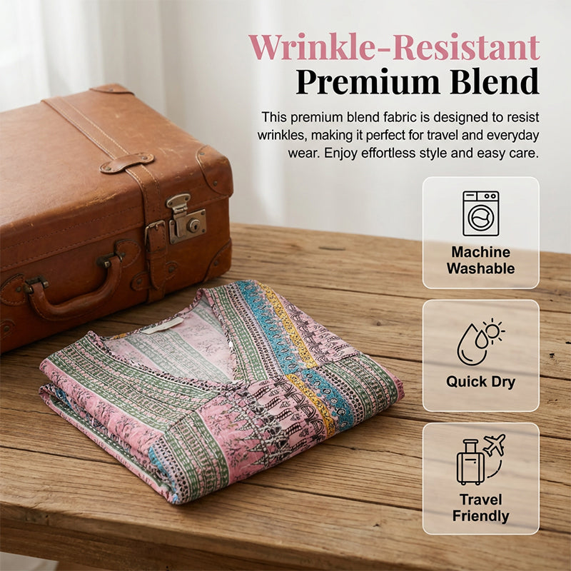 📢📢50 % Rabatt!!🌿✨Minikleid für Damen mit V-Ausschnitt, geometrischem Muster und Spitzenbesatz – perfekt für den Urlaub