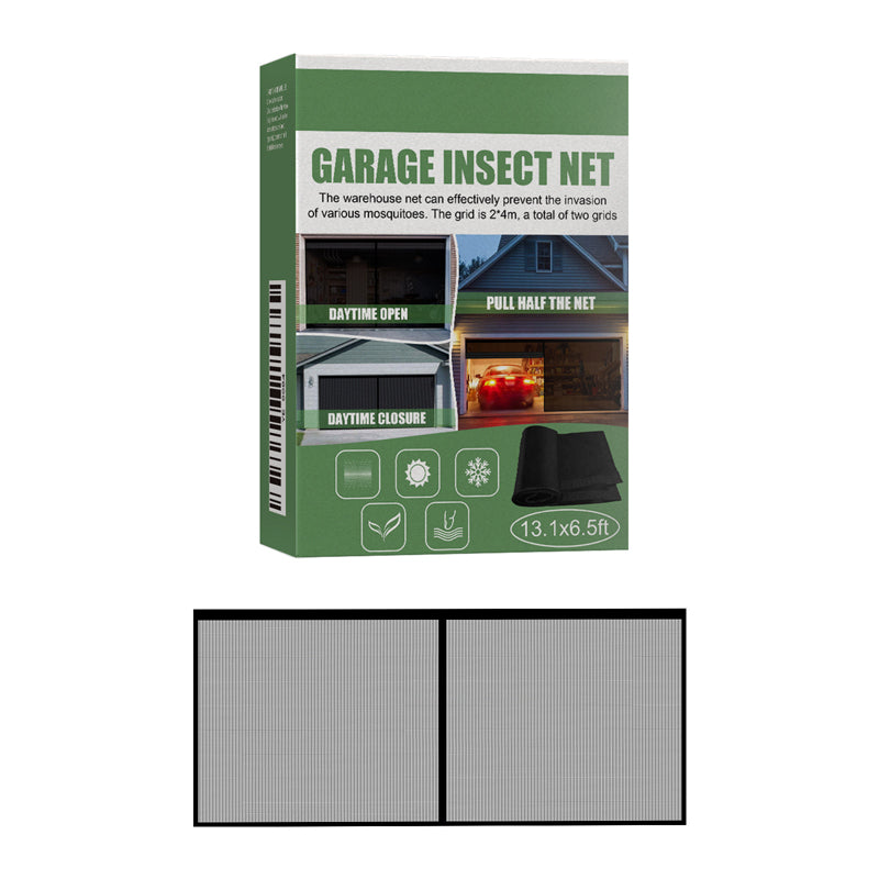📢📢50 % Rabatt!! ⏰🦟2er-Set Praktisches Garagentor-Insektenschutzgitter mit guter Luftzirkulation