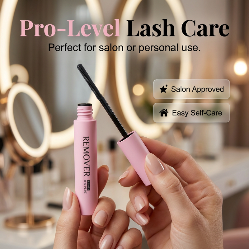 🔥🎁 1+1 GRATIS!! 🥳💞 50K+ VERKAUFT! ⚡👁️Schnell wirkender Wimpernkleberentferner mit Präzisionsapplikator💧🌸