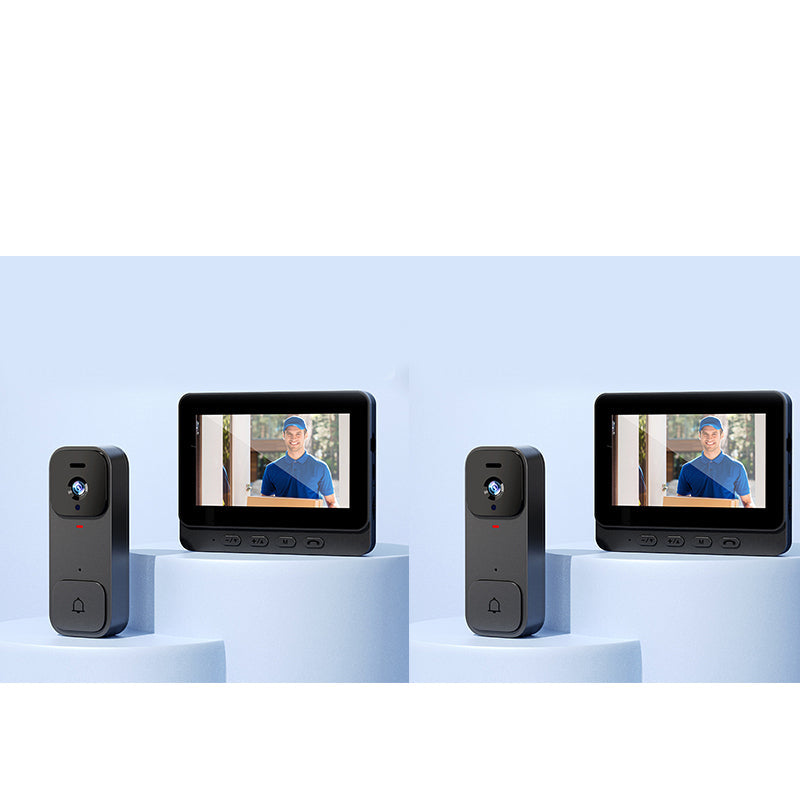 🚪📺50% RABATT! Intelligente Video-Türklingel mit 4,3-Zoll-Display – WLAN, Nachtsicht & Zwei-Wege-Audio für maximale Sicherheit ✨