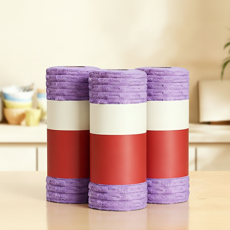 🏆 Letzter Tag: 50 % Rabatt! 🔥Extra dicke abreißbare Reinigungstuchrolle｜Ersetze Einweg‑Küchenpapier für einen nachhaltigen Haushalt