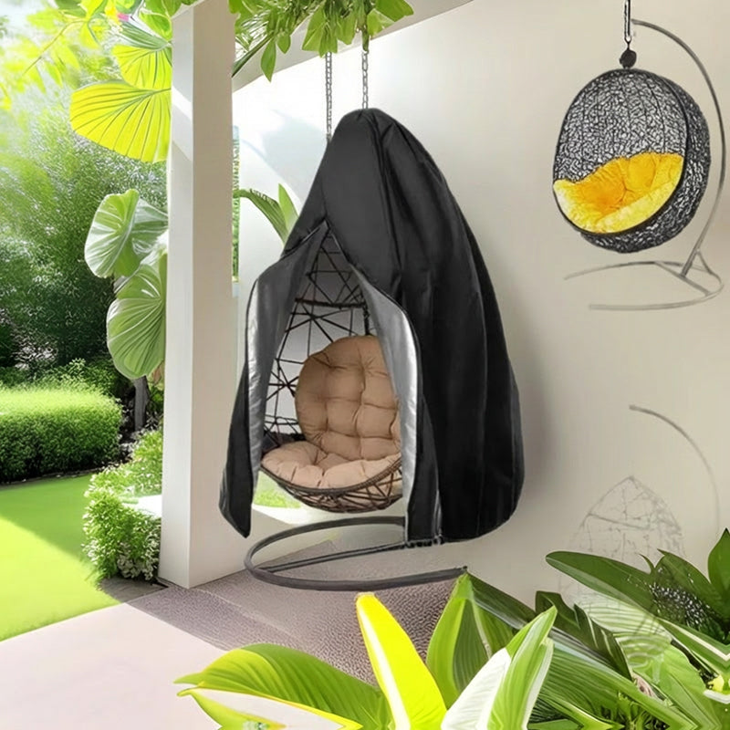 ⏰🔥NUR FÜR KURZE ZEIT: 50 % RABATT! 🪑 Strapazierfähiger, wasserdichter Bezug für Hängesessel – UV-beständiges, robustes Oxford-Gewebe und einfache Montage mit Reißverschluss ☀️✨