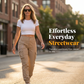 🔥🔥 NEW 2026 STYLE 🥳💞 Damen Cargohose schmal geschnitten mit vielen Taschen