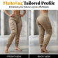 🔥🔥 NEW 2026 STYLE 🥳💞 Damen Cargohose schmal geschnitten mit vielen Taschen