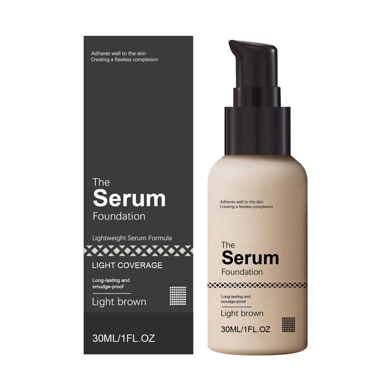 🔥🎁 2+1 GRATIS!! 🥳💞 50K+ VERKAUFT! ⚡✨💧Leichte Serum-Foundation mit hoher Deckkraft，ganz einfach für einen makellosen, natürlichen Teint🌸💚