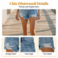 🔥🔥 2026 NEU 🥳💞 50K+ VERKAUFT! ⚡👖Vintage-Jeansshorts im Used-Look